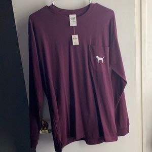 NWT Long Sleeve T-Shirt PINK Victoria’s Secret